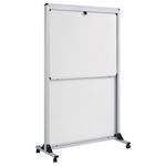 Load image into Gallery viewer, Whiteboard sliding 4 panel