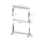 Load image into Gallery viewer, Whiteboard sliding 4 panel