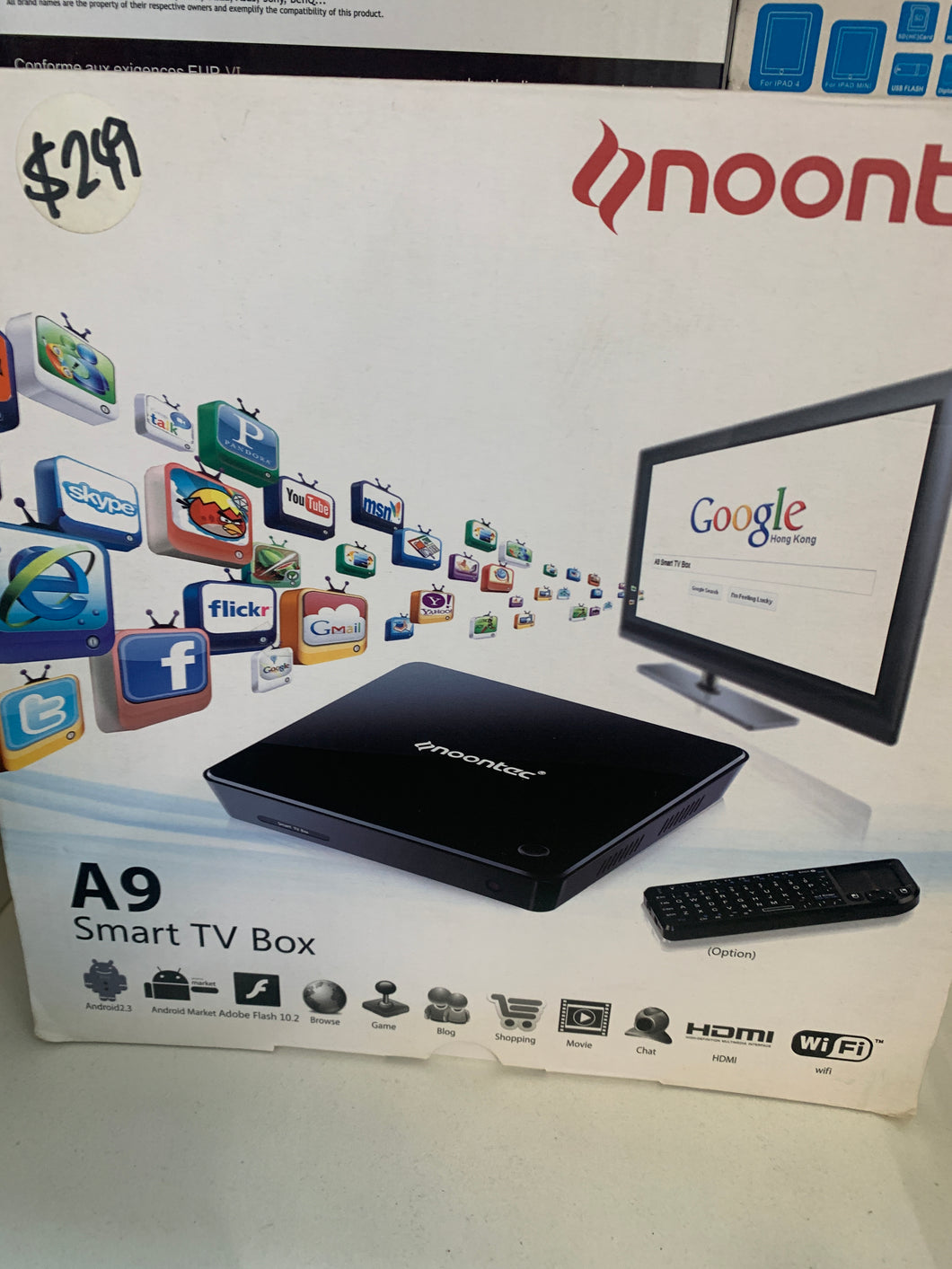 Noontec A9 smart TV box