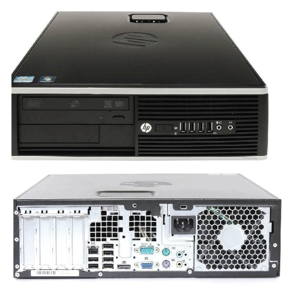 HP Elite 8200 SFF Intel Core i5-2400, 8GB Ram, 250GB HDD, Windows 10, Computer Desktop PC